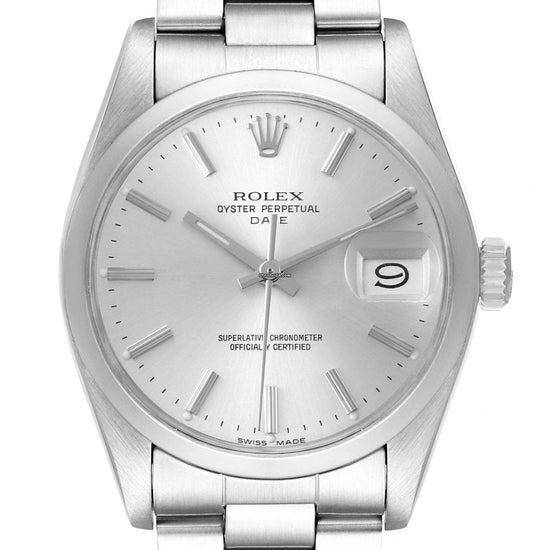 Rolex Oyster Perpetual Date 1500 Steel 1967