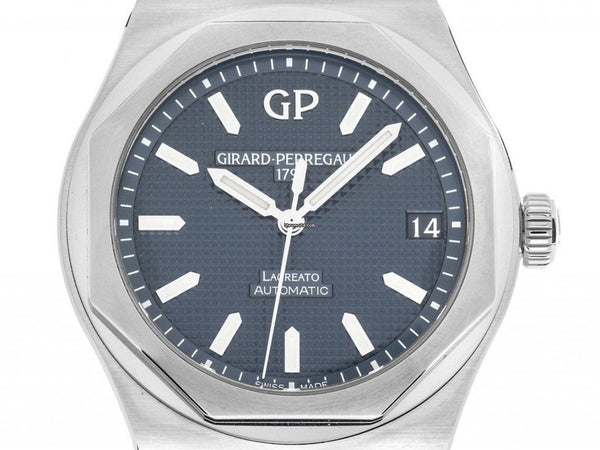 Girard Perragaux Laureato 81010-11-431-11A Steel