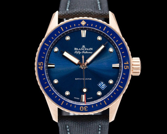 Blancpain Fifty Fathoms Bathyscaphe 5000-36S40-O52A Rose gold