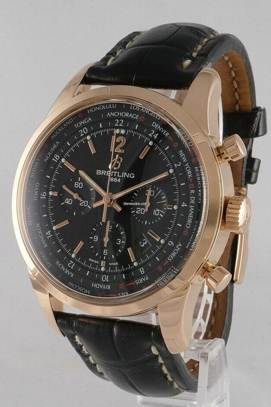 Breitling Transocean Unitime Pilot RB0510U5/BC39-760P Rose gold