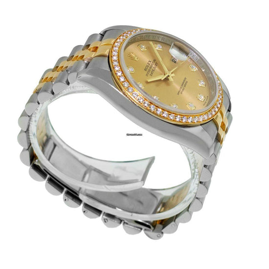 Rolex Datejust 36 116243 Gold/Steel 2010