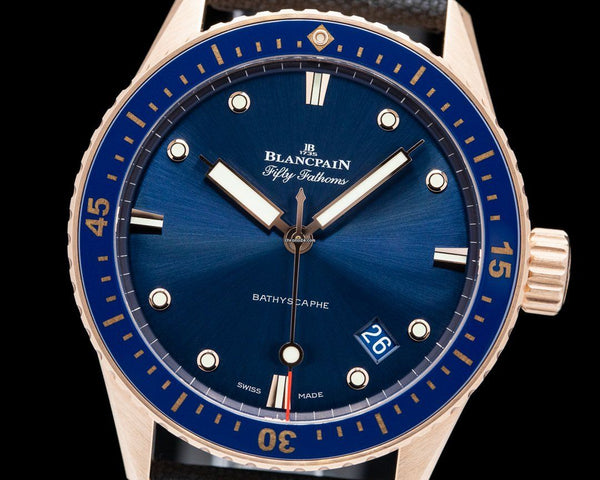 Blancpain Fifty Fathoms Bathyscaphe 5000-36S40-O52A Rose gold