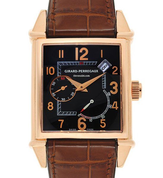 Girard Perragaux Vintage 1945 2585 Rose gold