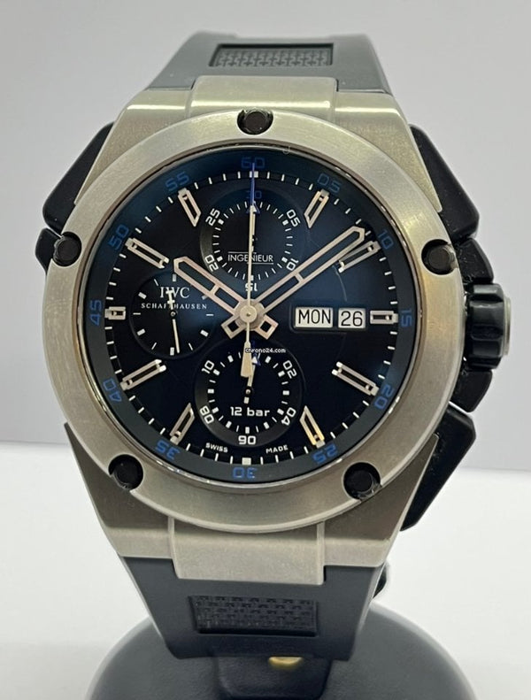 I.W.C. Schaffhausen Ingenieur Double Chronograph Titanium IW376501 Titanium 2014