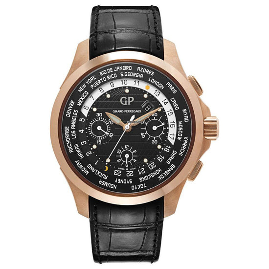 Girard Perragaux Traveller 49700-52-632-BB6B Rose gold