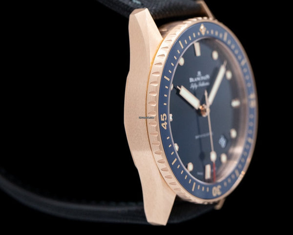 Blancpain Fifty Fathoms Bathyscaphe 5000-36S40-O52A Rose gold