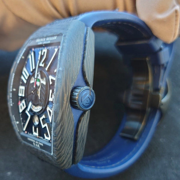 Franck Muller Vanguard V 45 SC DT CB BL Carbon