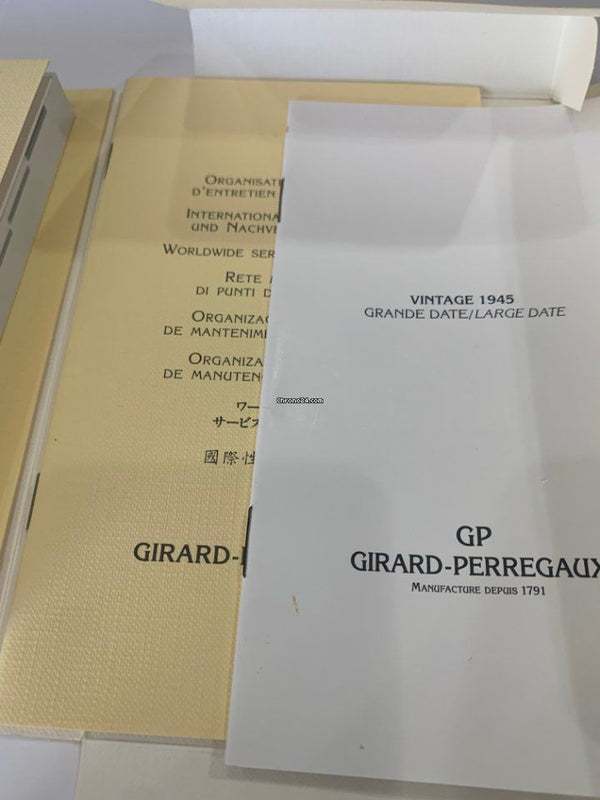 Girard Perragaux Vintage 1945 25800.0.52.815 Rose gold