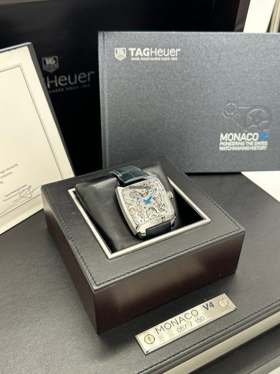 TAG Heuer Monaco V4 WAW2170.FC6261 Platinum 2009