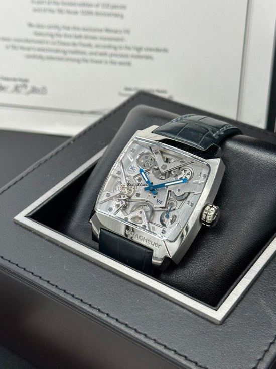 TAG Heuer Monaco V4 WAW2170.FC6261 Platinum 2009