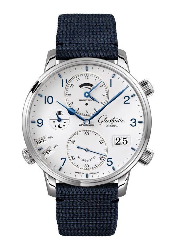 Glashutte Original Senator Cosmopolite 1-89-02-03-02-64 Steel