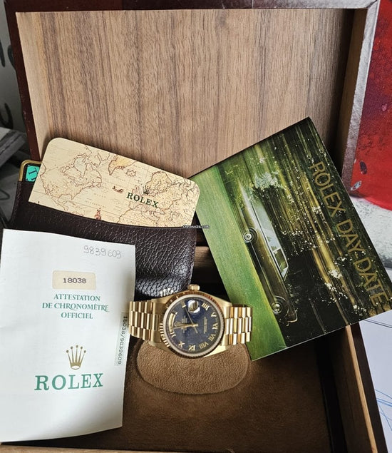 Rolex Day-Date 36 18038 Yellow gold 1987