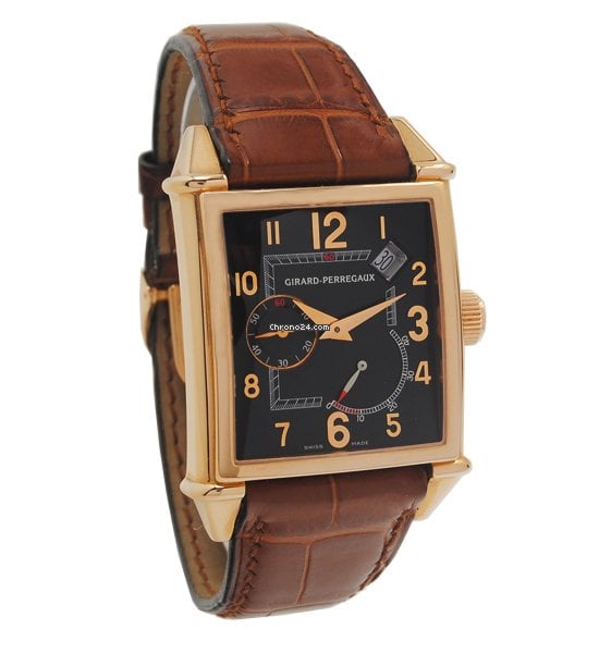 Girard Perragaux Vintage 1945 2585 Rose gold