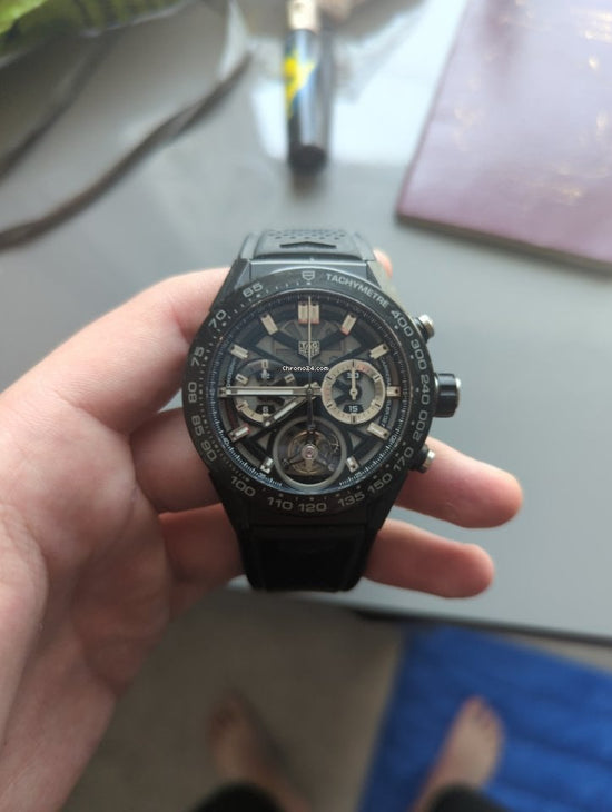 TAG Heuer Carrera Heuer-02T CAR5A8W.FT6071 Titanium 2019