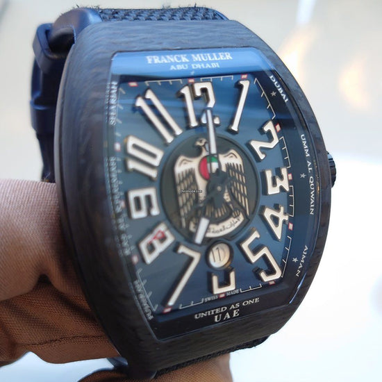 Franck Muller Vanguard V 45 SC DT CB BL Carbon