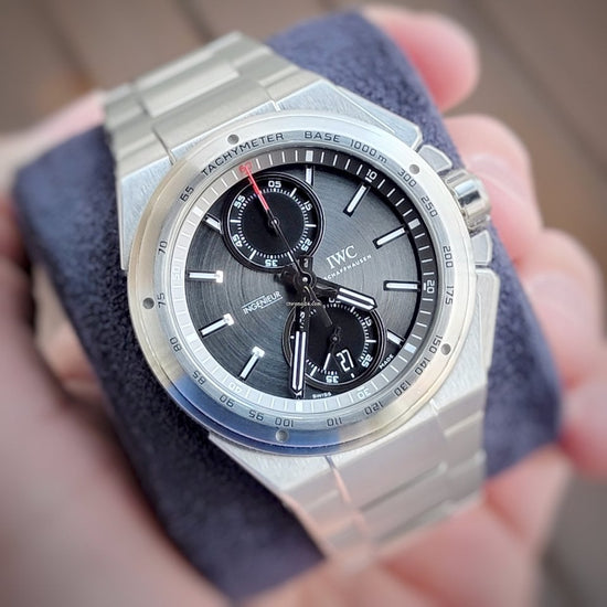 I.W.C. Schaffhausen Ingenieur Chronograph Racer IW378508 Steel 2014