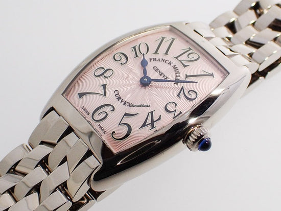 Franck Muller Cintrée Curvex 1752 QZ White gold 2004