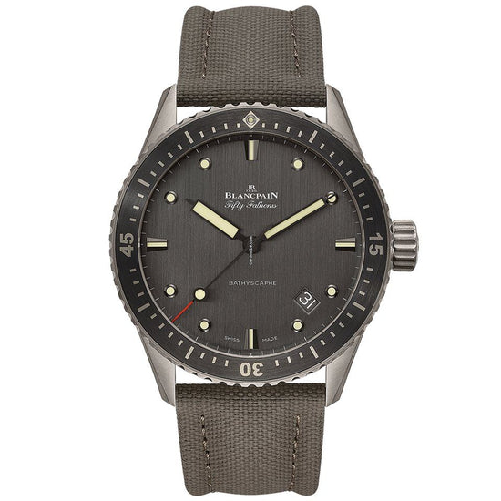 Blancpain Fifty Fathoms Bathyscaphe 5000-1210-G52A Titanium