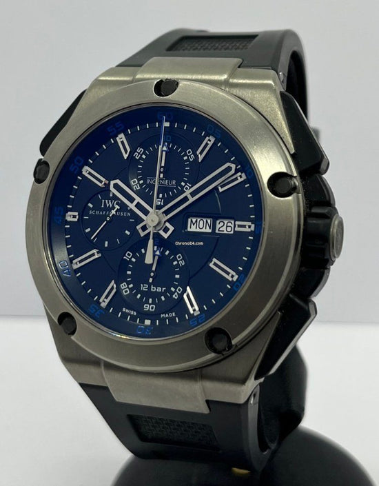 I.W.C. Schaffhausen Ingenieur Double Chronograph Titanium IW376501 Titanium 2014