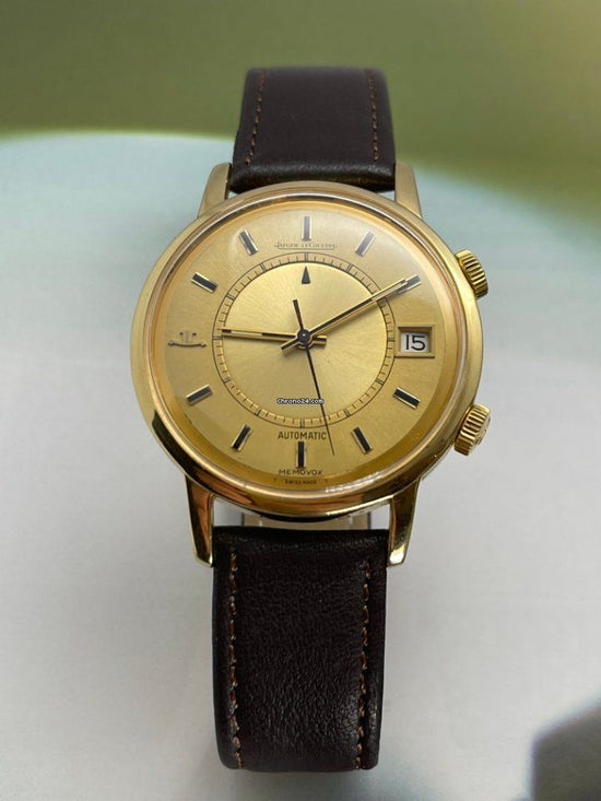 Jaeger LeCoultre Memovox 875.21 Yellow gold 1970