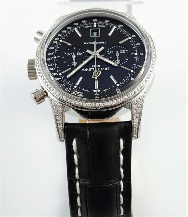 Breitling Transocean Chronograph 38 A4131063BC067 Steel 2021