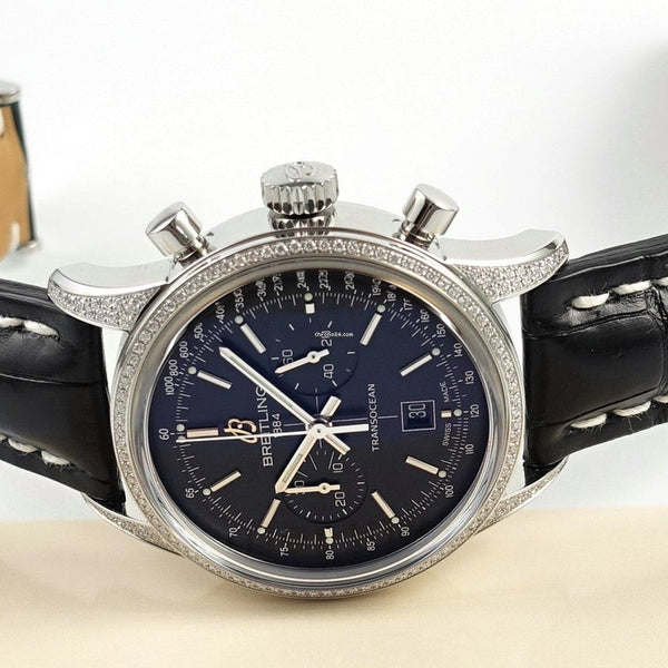 Breitling Transocean Chronograph 38 A4131063BC067 Steel 2021