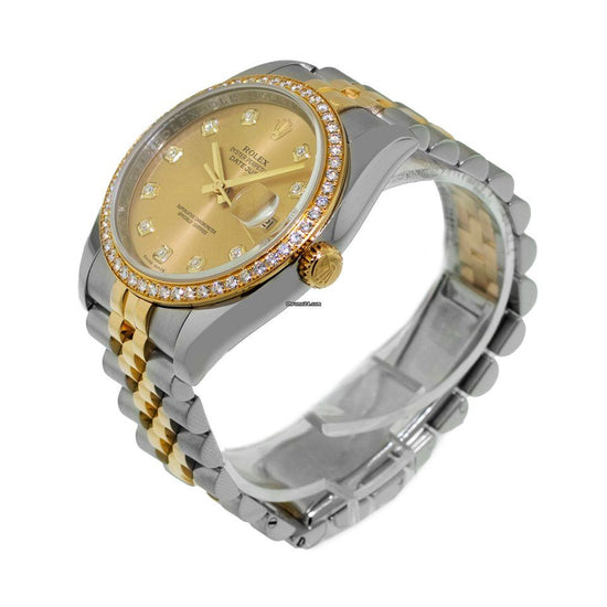 Rolex Datejust 36 116243 Gold/Steel 2010