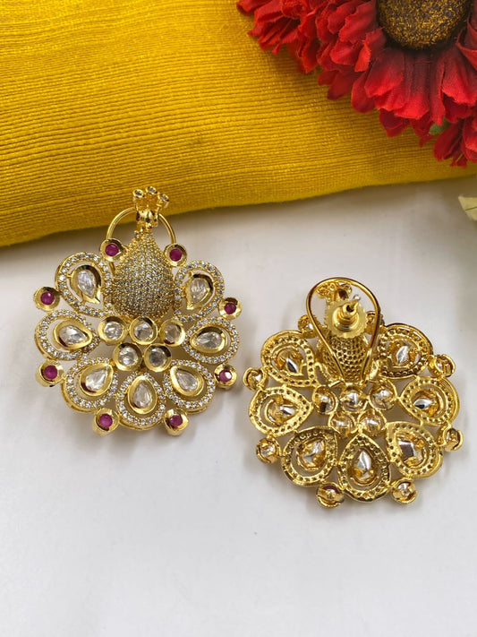 SHAY 18-karat rose gold, sapphire and diamond earrings | NET-A-PORTER