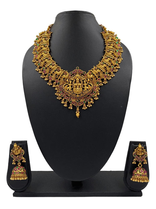Sukkhi Lovely 24 Carat Gold Plated Choker Necklace Set for Women (SKR67372)  : Amazon.in: Jewellery