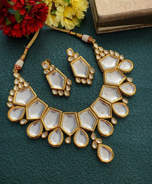 Buy Latest Heavy Kundan Bridal Jewellery Set Online – Gehna Shop
