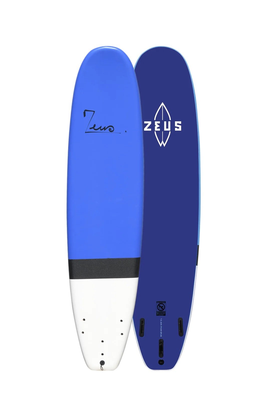 Planche de surf XXL Zeus Temper 8'0 bleue