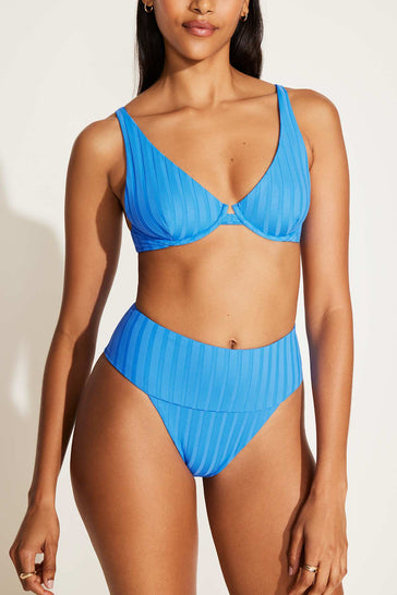 Blue Swimwear Top / Swimsuit bra