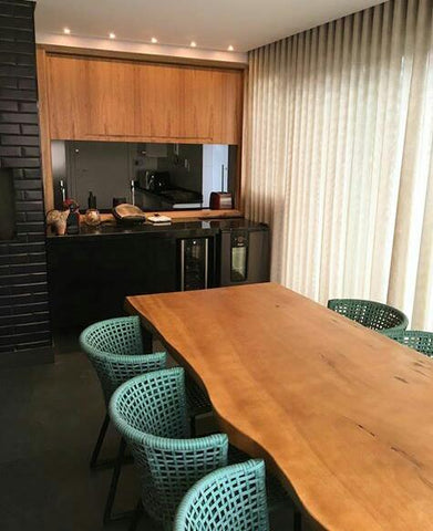 Mesa rustica maciça
