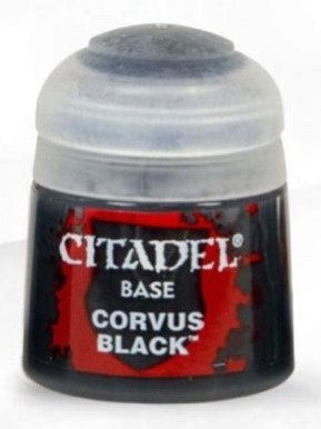 Citadel Base Paint 12ml: Corvus Black – Battlefield Bangkok