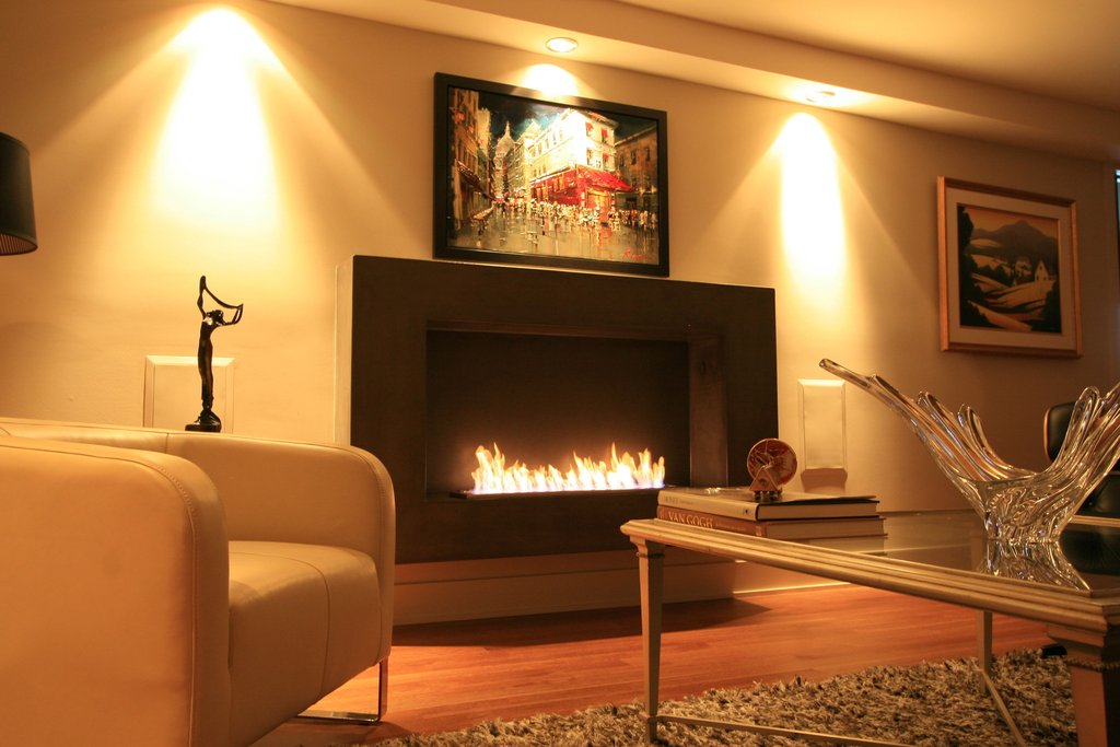 Ethanol Burner-48 Fireplace indoor-outdoor
