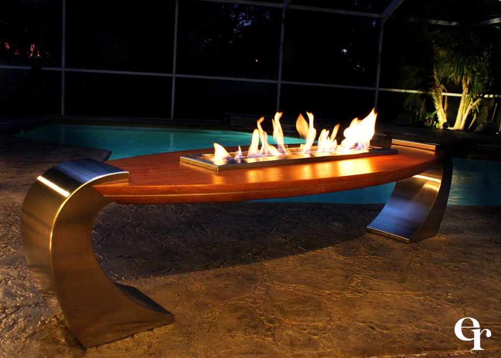 10 Round Ethanol Fire Pit Burner