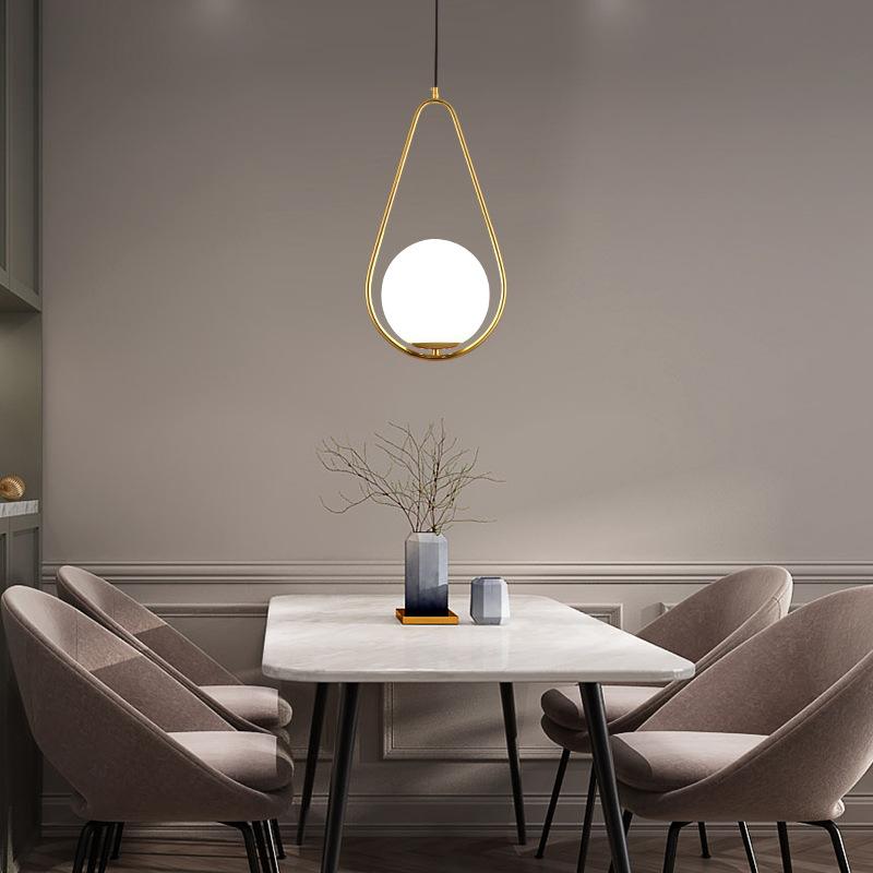 Nordic Pendant light Glass Ball Pendant Light