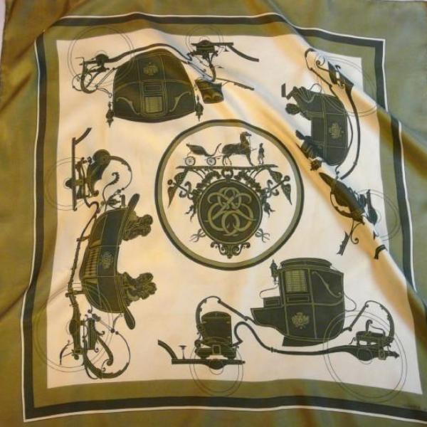 Vintage Hermes Silk Scarf Ex Libris Great Value – Carre de Paris