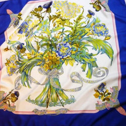 Vintage Hermes Silk Scarf Regina Great 