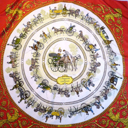 Hermes Silk Scarf La Promenade de 