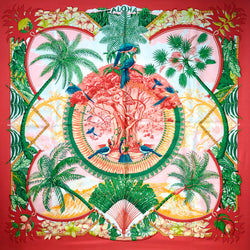 hermes aloha scarf