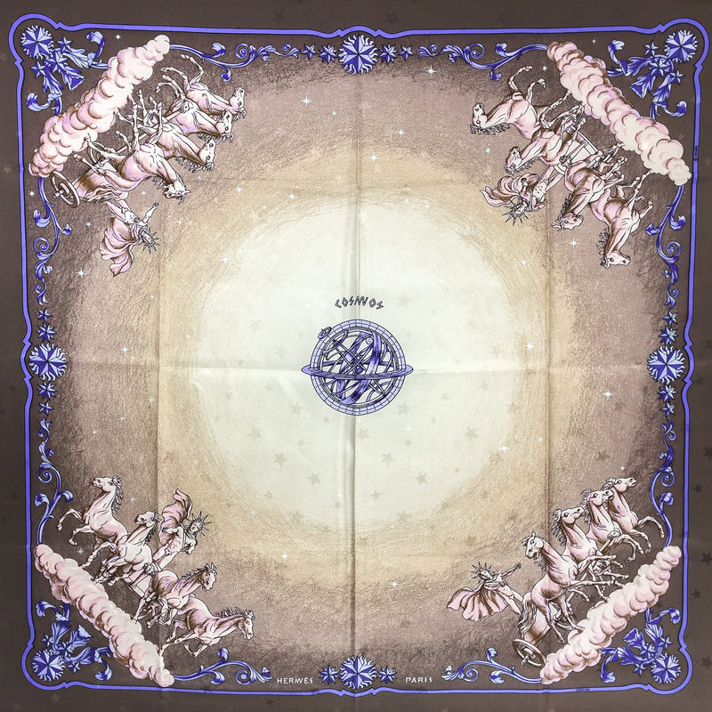 hermes cosmos scarf