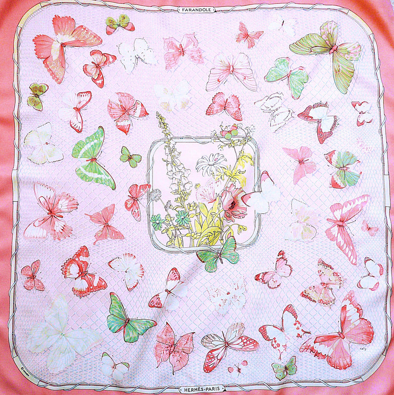 hermes butterfly scarf