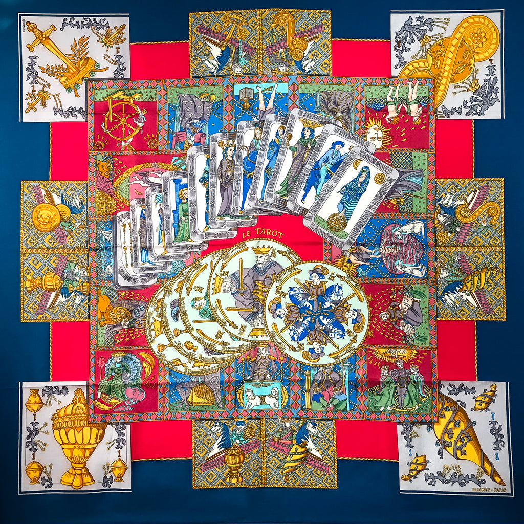 hermes tarot scarf