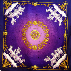 Hermes Silk Scarf Cosmos Purple – Carre 