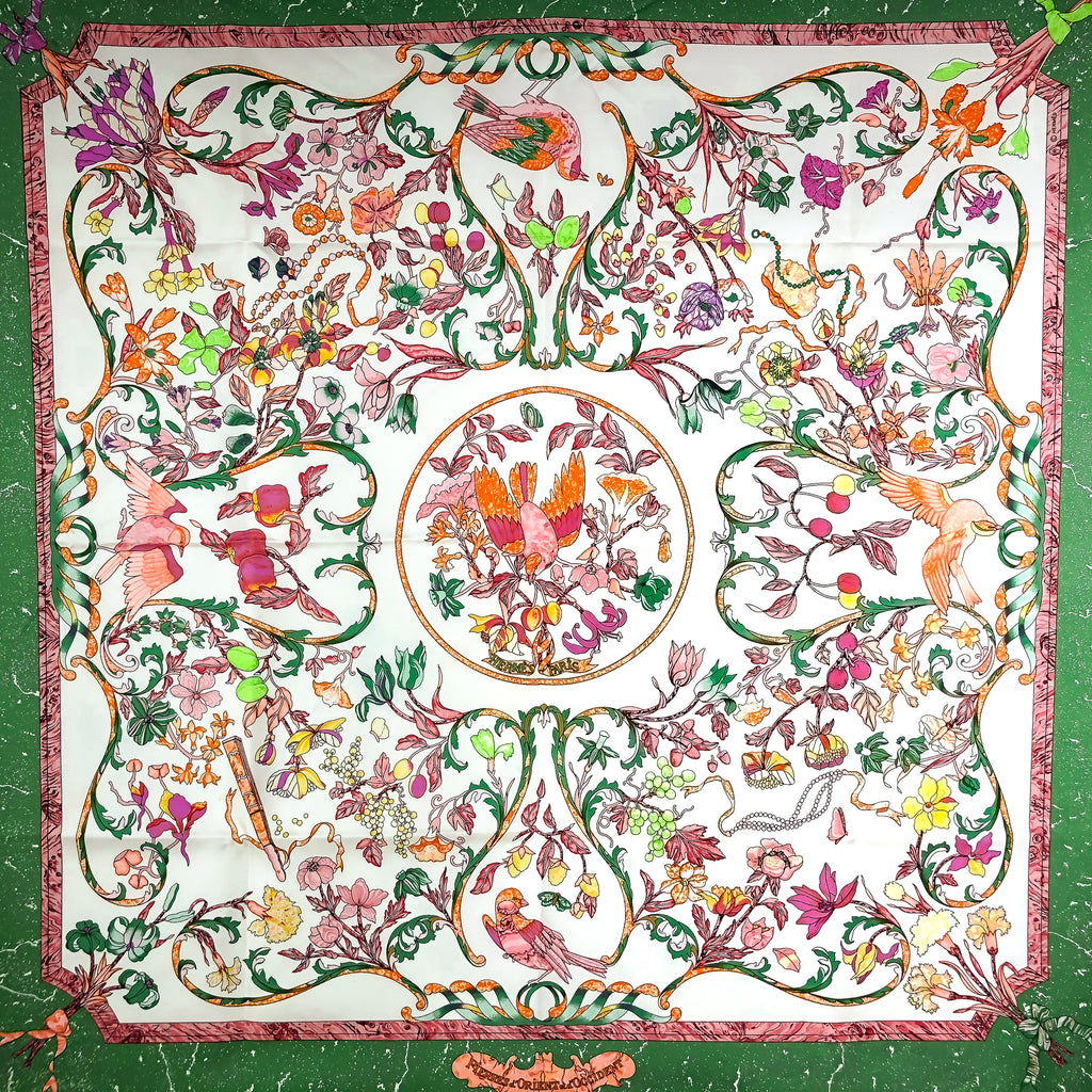 Pierres d'Orient et d'Occident Hermes Silk Scarf | Carre de Paris