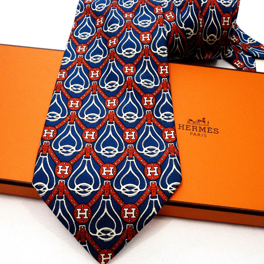 second hand hermes ties