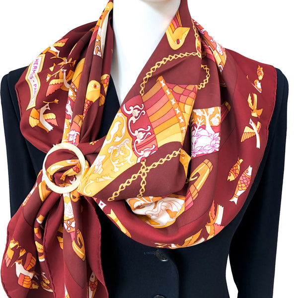 second hand hermes scarf