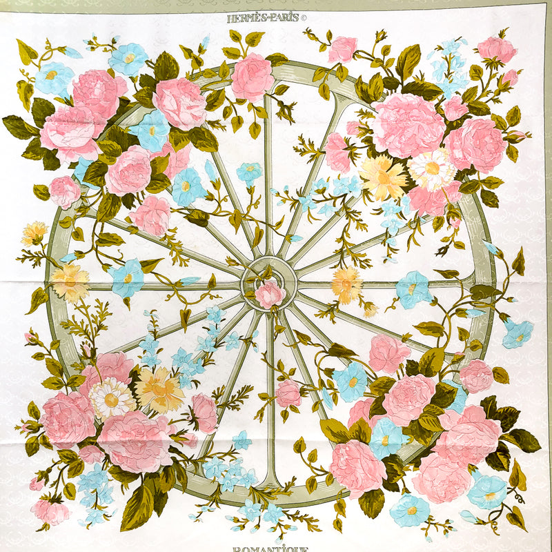 hermes romantique scarf