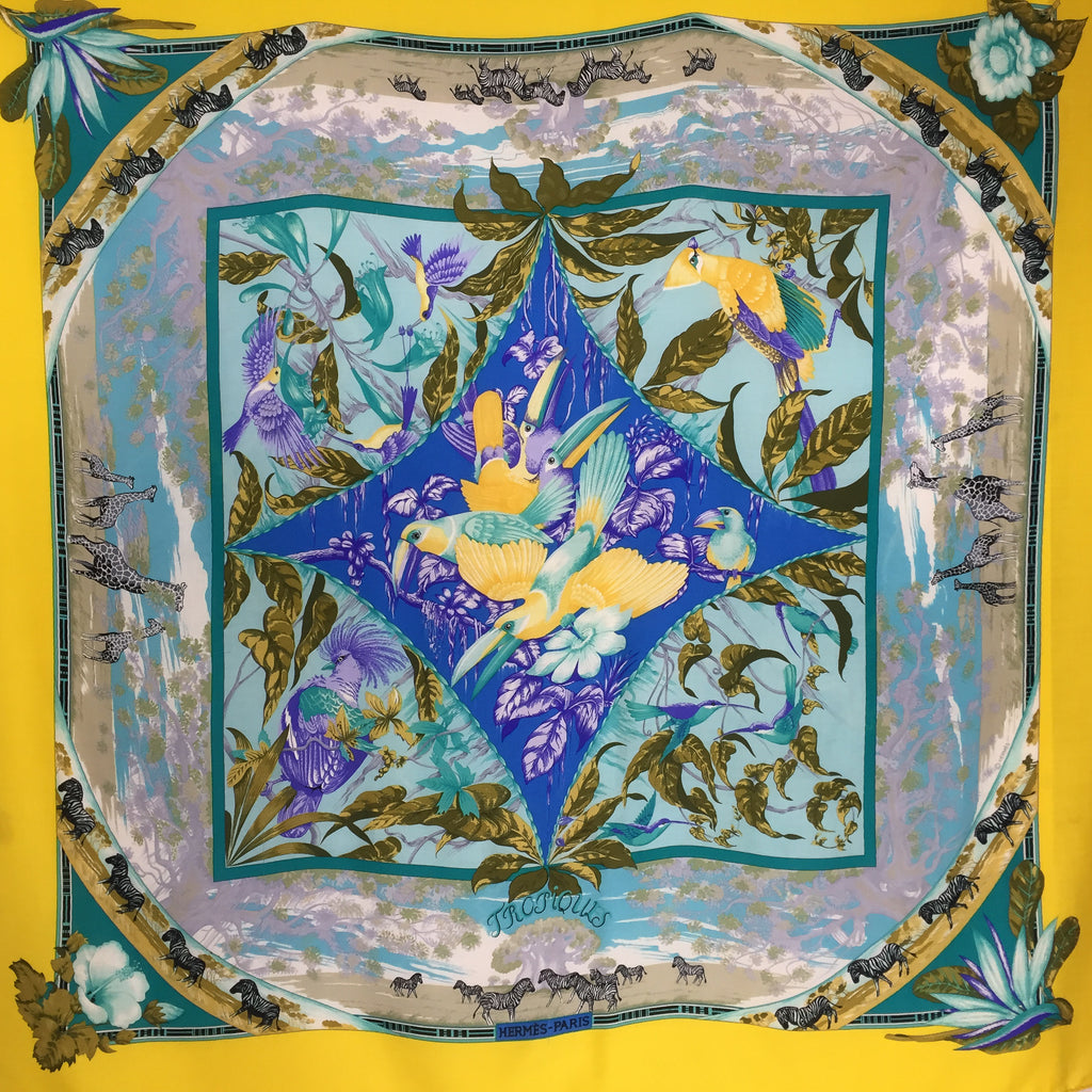 hermes tropiques scarf